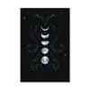 Moon and Stars Canvas Art Clock Canvas