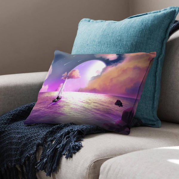 Moonlight Dream Cushion Cushion Cushion Landscape Clock Canvas