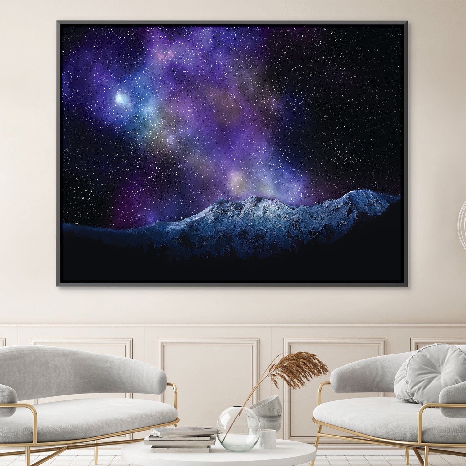 Mountains and Stars Canvas product thumbnail