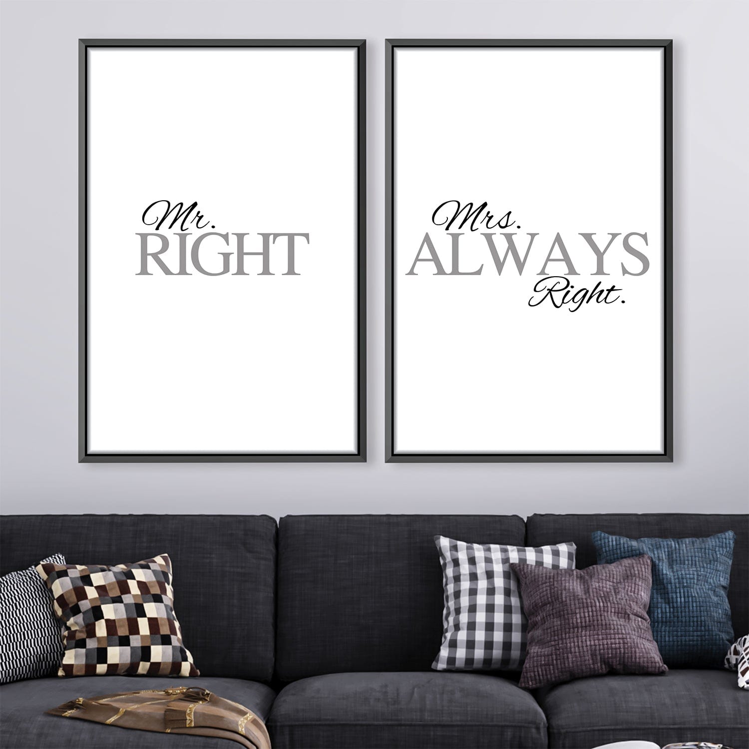 Mrs. Always Right Canvas product thumbnail