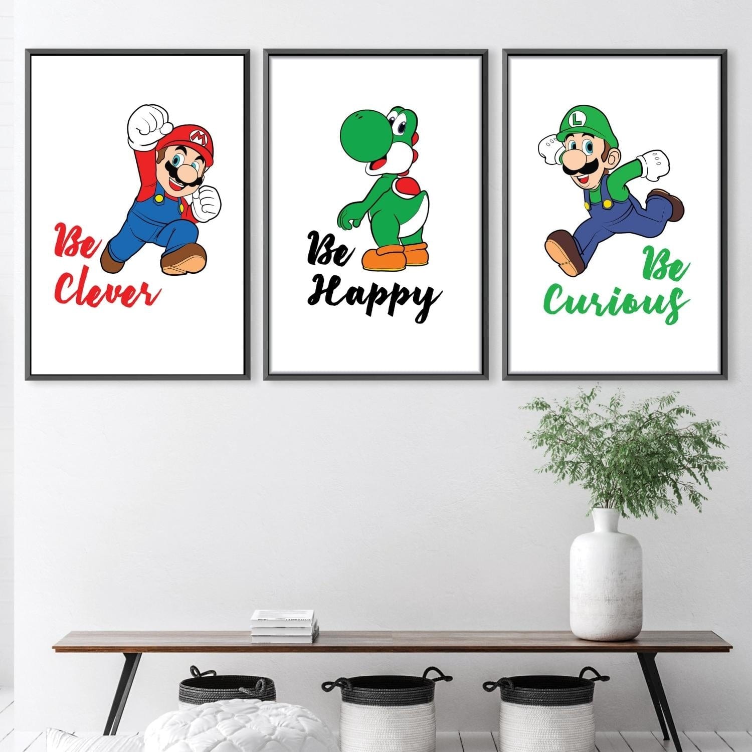 Mushroom Kingdom Heroes Canvas product thumbnail