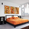 Musical Waves Canvas Art Clock Canvas