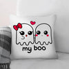 My Boo Cushion Cushion 45 x 45cm Clock Canvas