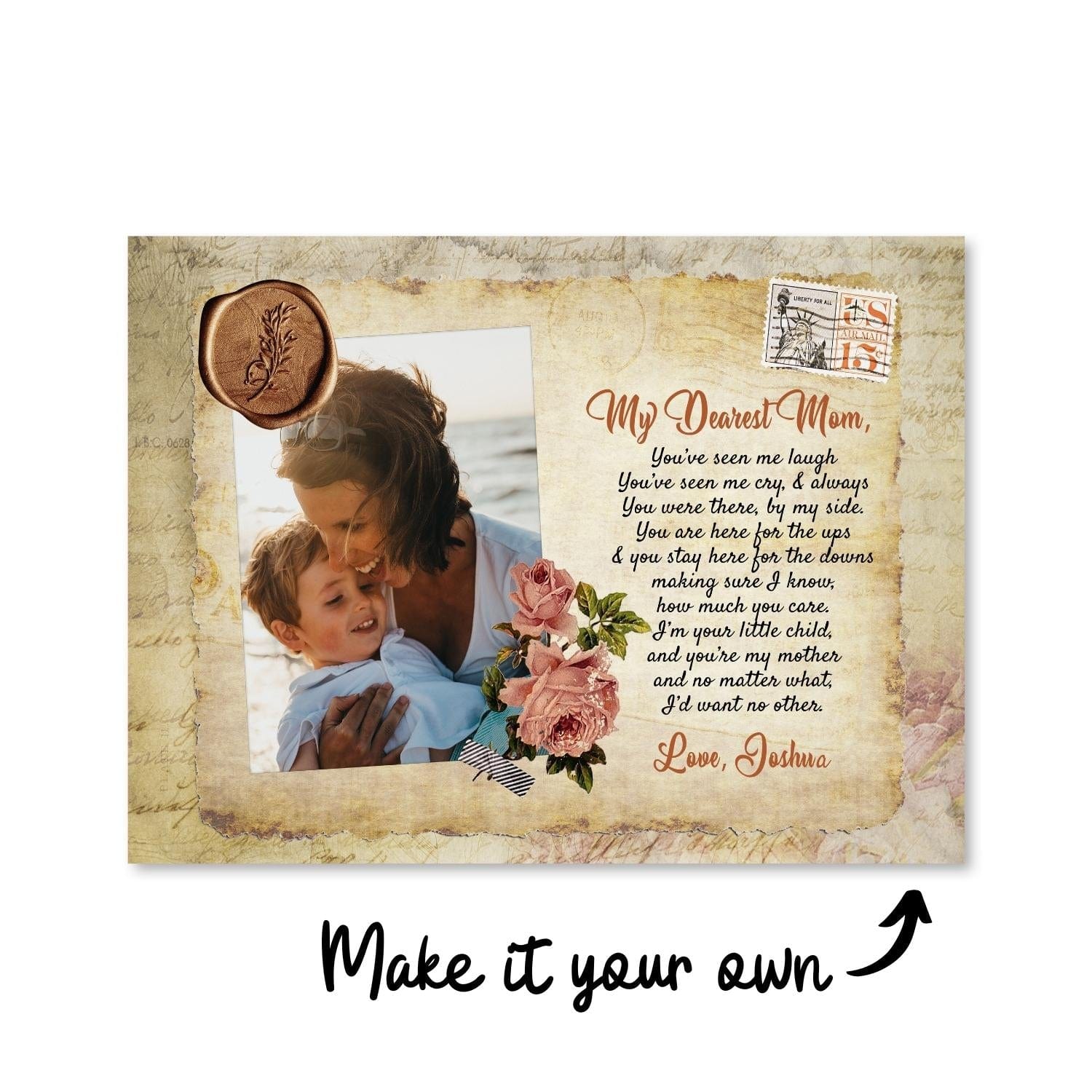 My Dearest Mom Canvas product thumbnail