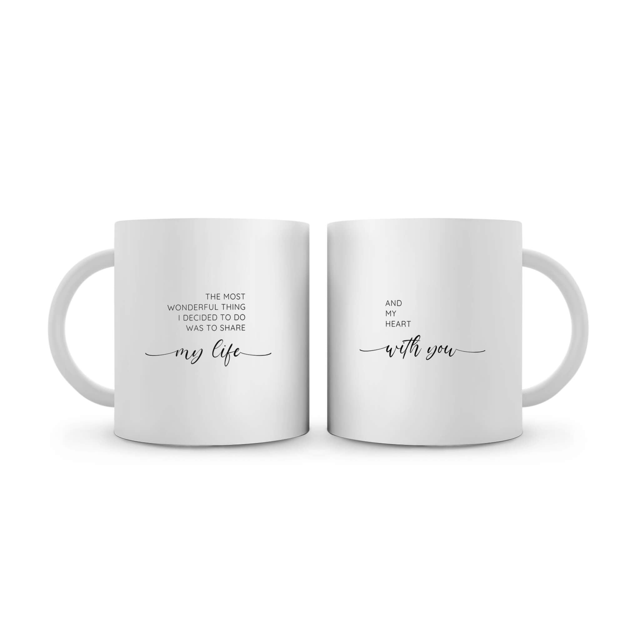 My Life With You Mug product thumbnail