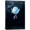 Mysterious Deer in Night Canvas Art 30 x 45cm / Unframed Canvas Print Clock Canvas