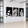 Mystery Woman Canvas Art Clock Canvas