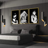 Mystery Woman Canvas Art Clock Canvas