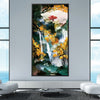 Mystic Flows Canvas Art Clock Canvas