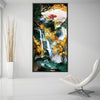 Mystic Flows Canvas Art Clock Canvas