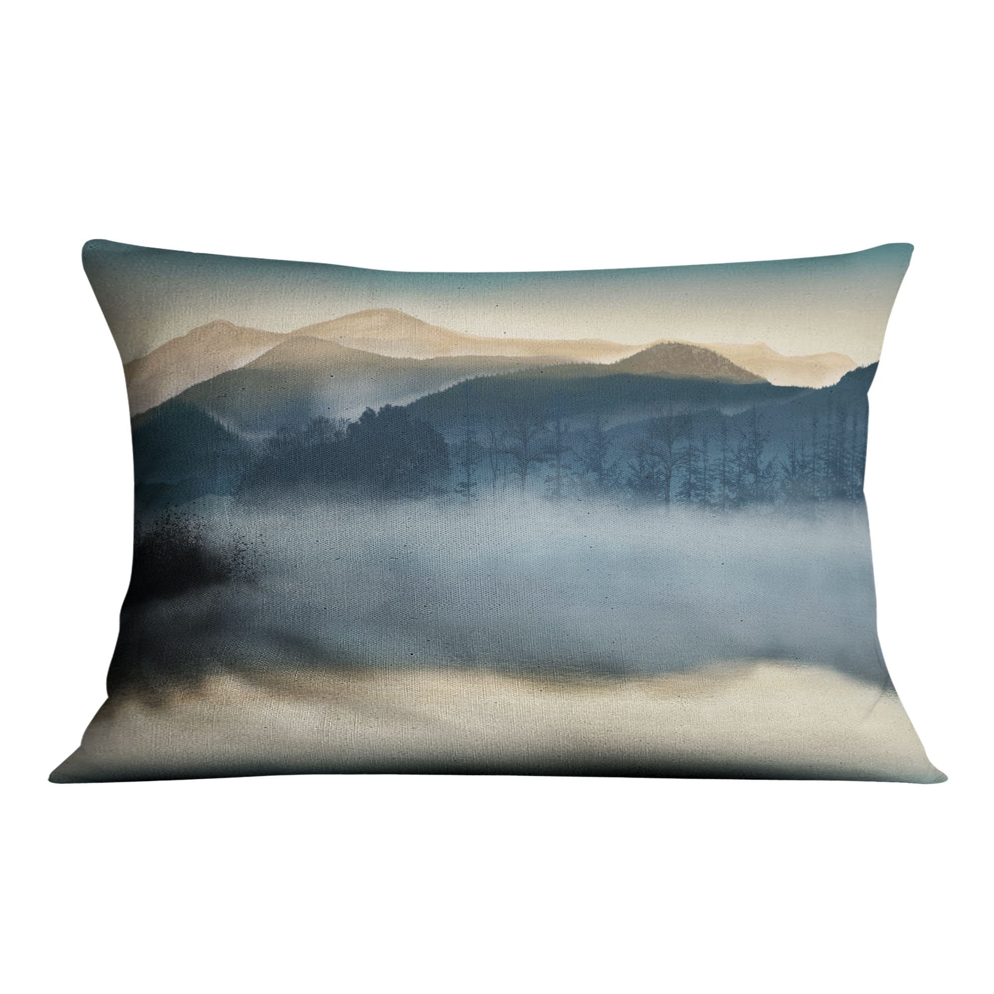 Mystic Waters Cushion Cushion Cushion Landscape Clock Canvas