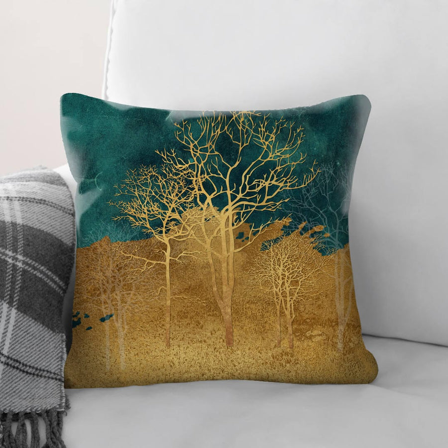 Mystical Forest B Cushion Cushion Cushion Square Clock Canvas