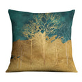 Mystical Forest B Cushion Cushion Cushion Square Clock Canvas