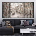Mystical, Venice Charm Canvas Art 50 x 25cm / Unframed Canvas Print Clock Canvas