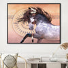 Native Spirit Canvas Art Clock Canvas