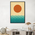 Natural Landscape 1 Canvas Art 30 x 45cm / Unframed Canvas Print Clock Canvas