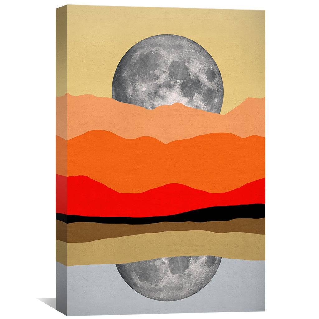 Natural Landscape 2 Canvas Art Clock Canvas