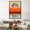 Natural Landscape 2 Canvas Art 30 x 45cm / Unframed Canvas Print Clock Canvas