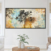 Natures Patterns Canvas Art Clock Canvas