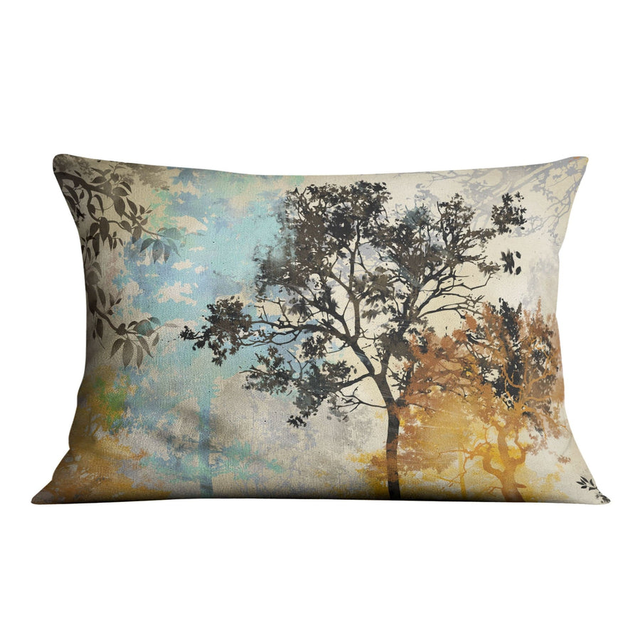 Natures Patterns Cushion Cushion 48 x 33cm Clock Canvas