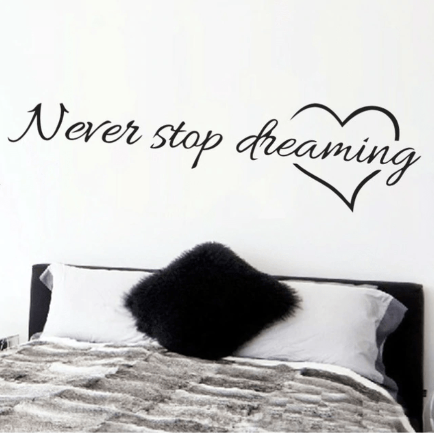 Never Stop Dreaming Wall Sticker product thumbnail