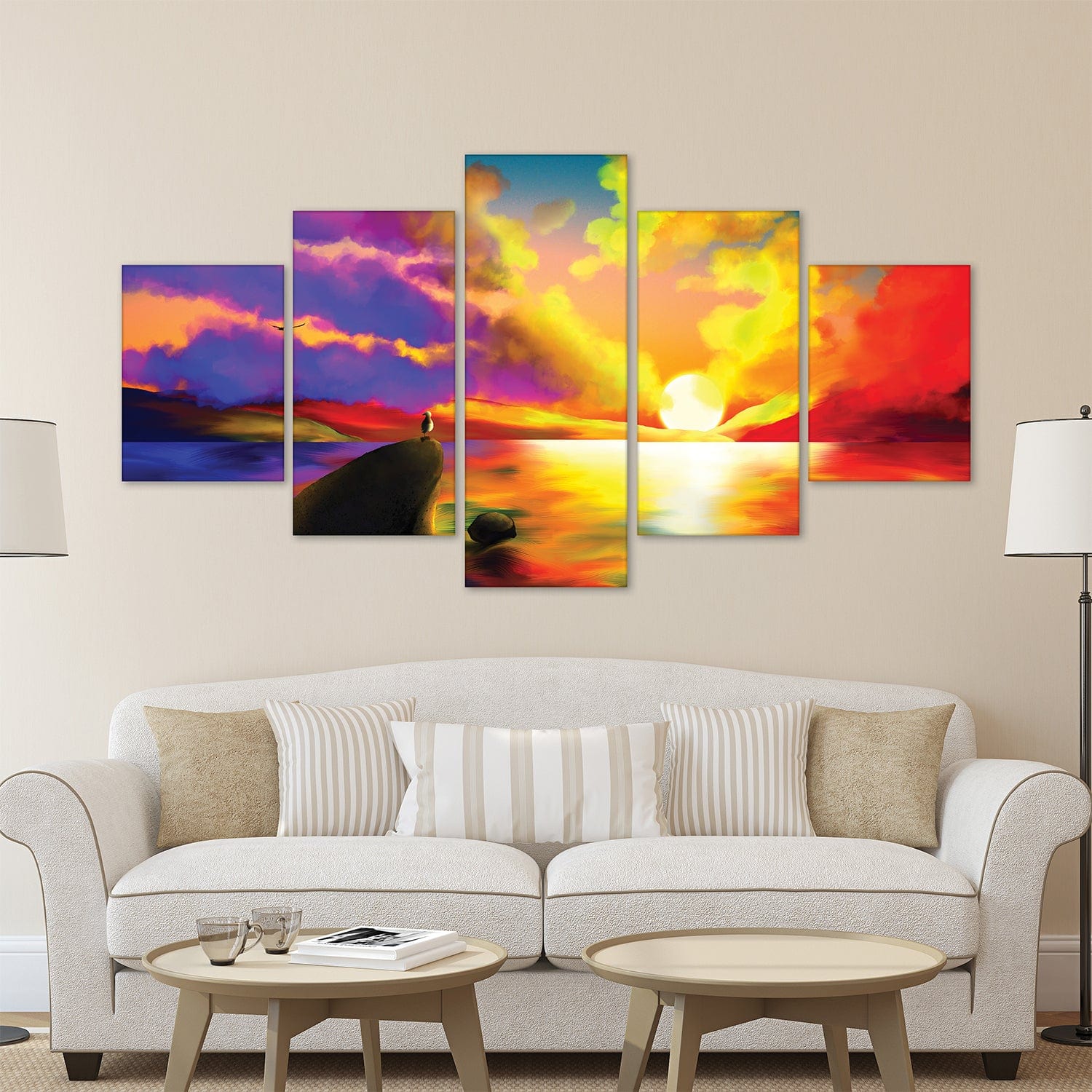 New Beginnings Canvas - 5 Panel product thumbnail