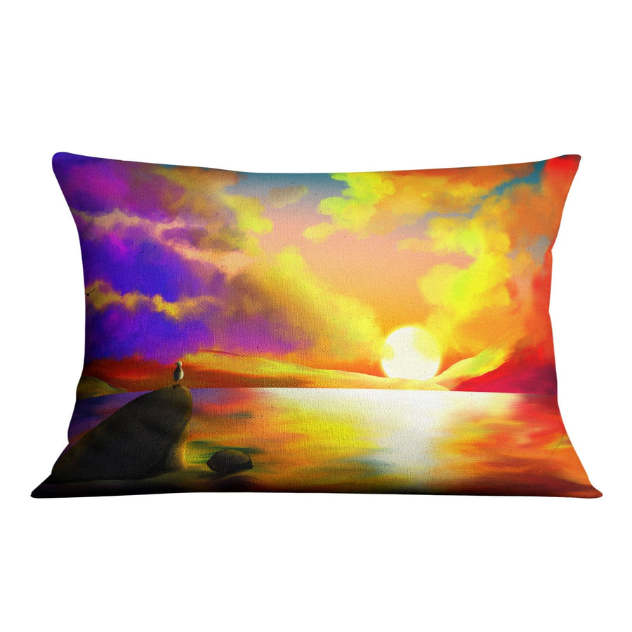 New Beginnings Cushion Cushion 48 x 33cm Clock Canvas