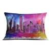 New York Colors Cushion Cushion Cushion Landscape Clock Canvas