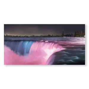 Niagara Falls Canvas Art Clock Canvas