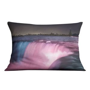 Niagara Falls Cushion Cushion 48 x 33cm Clock Canvas