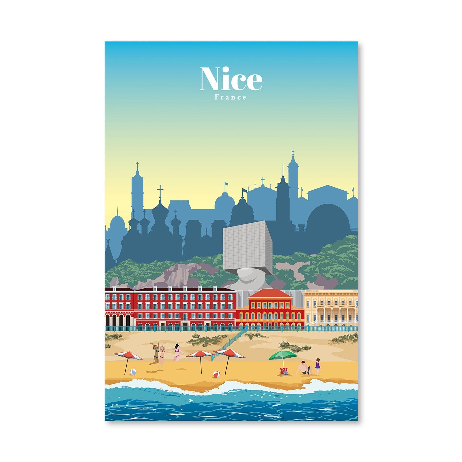 Nice Canvas - Studio 324 Art Clock Canvas