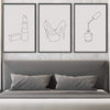 Night Out Essentials Canvas Art Clock Canvas