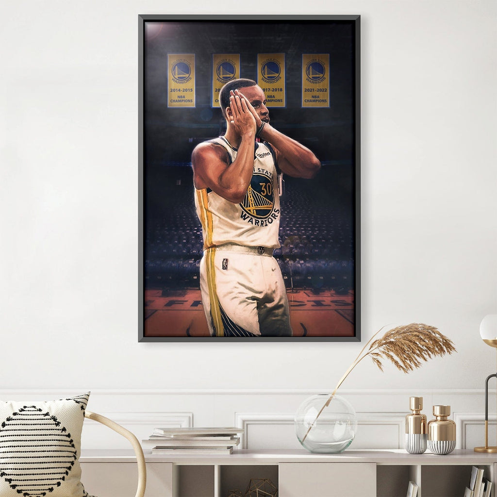  Golden State Warriors Wall Art Pictures Stephen Curry Wall  Decor 5 Pcs Canvas Prints Sports Basketball Poster Frame Painting Dining  Room Home Bedroom Decorations Artwork Ready to Hang -60''Wx32''H : Sports