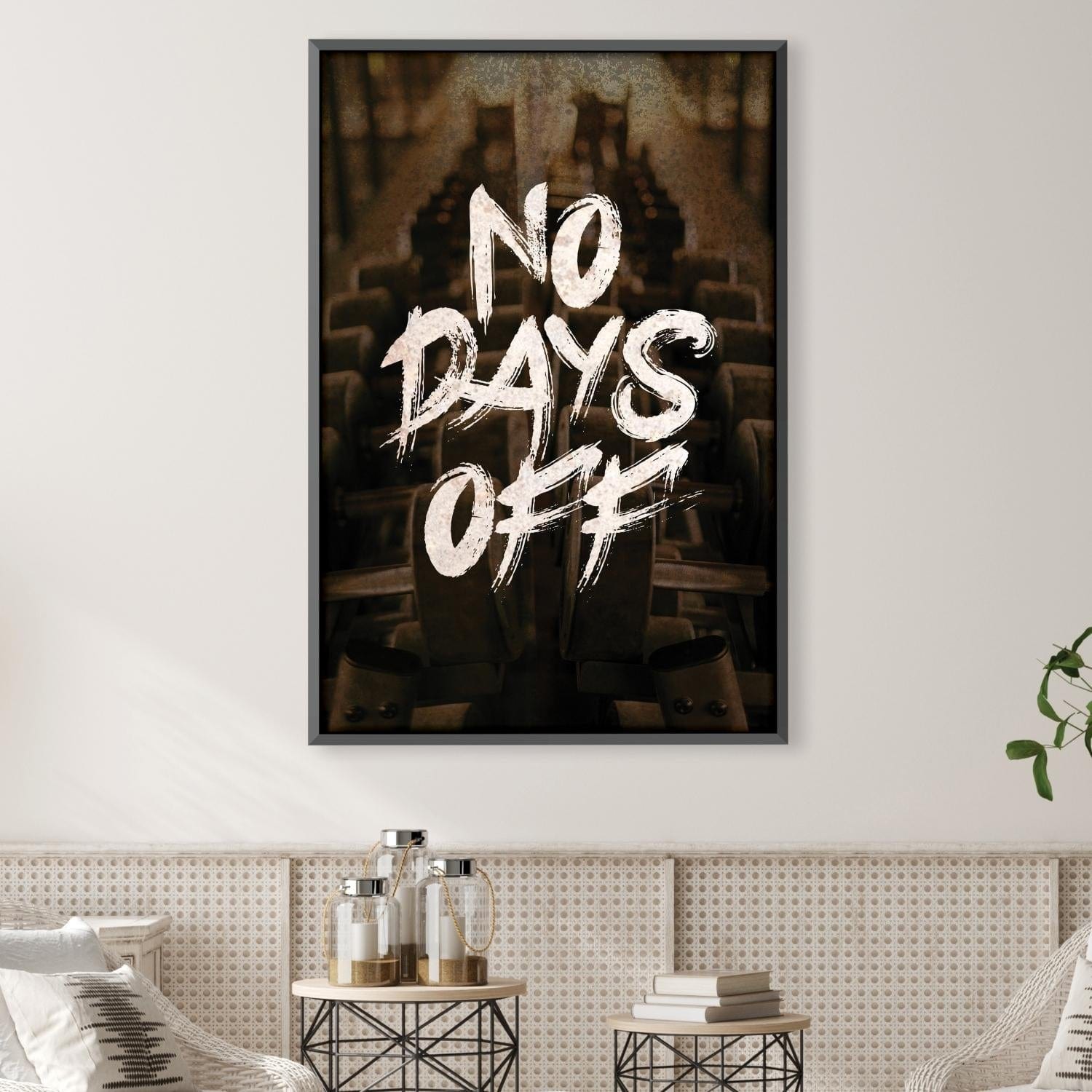 No Days Off Canvas product thumbnail