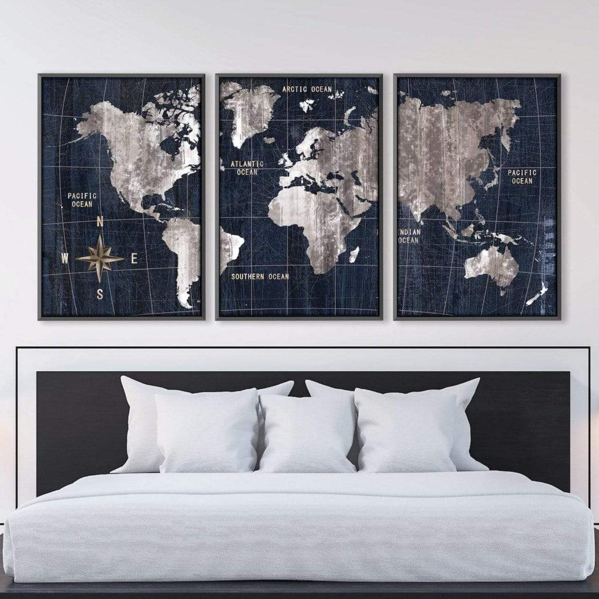 Noir Map Canvas product thumbnail