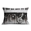 Noir Piano Cushion Cushion Cushion Landscape Clock Canvas