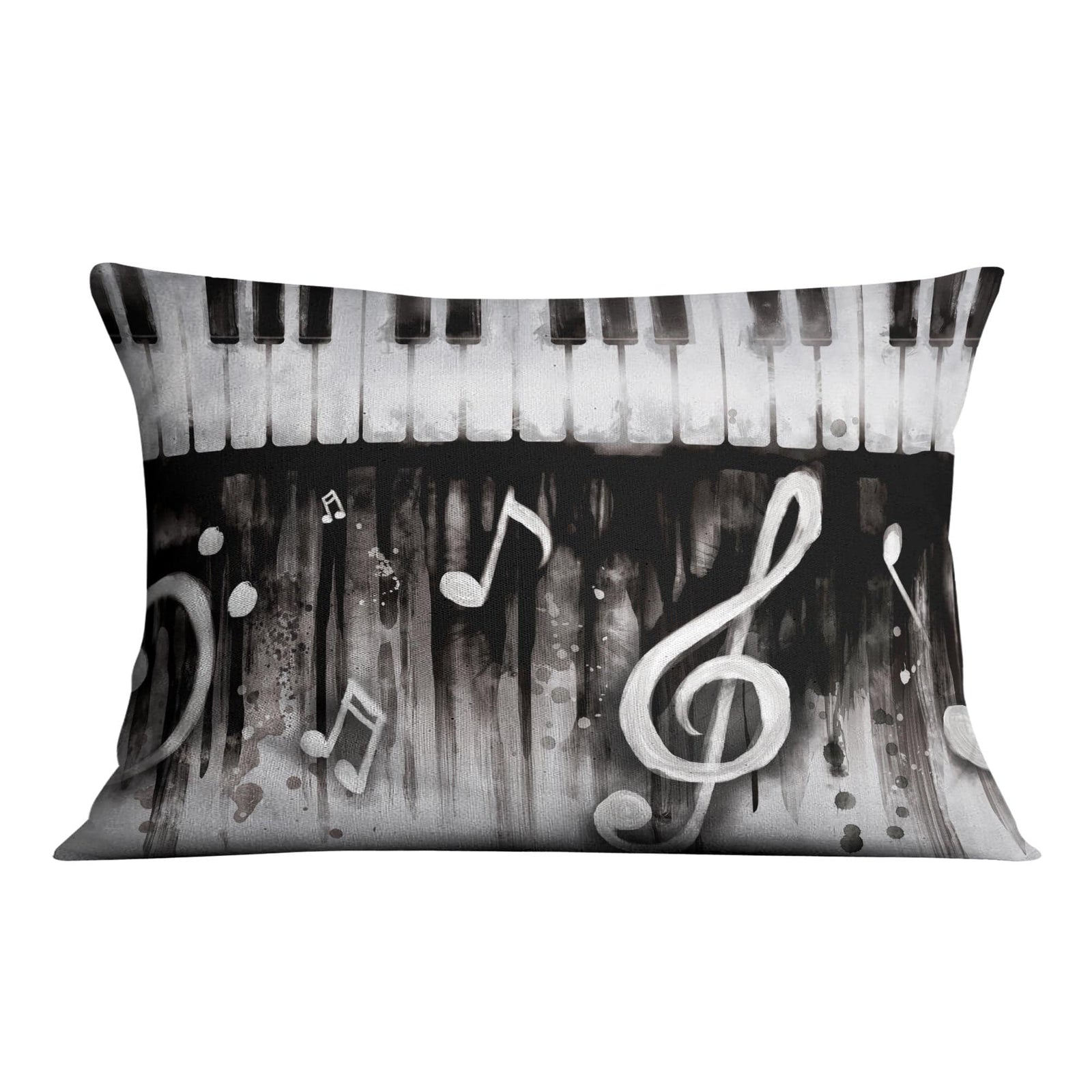Noir Piano Cushion Cushion Cushion Landscape Clock Canvas