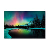 Northern Lights Canvas Art Clock Canvas