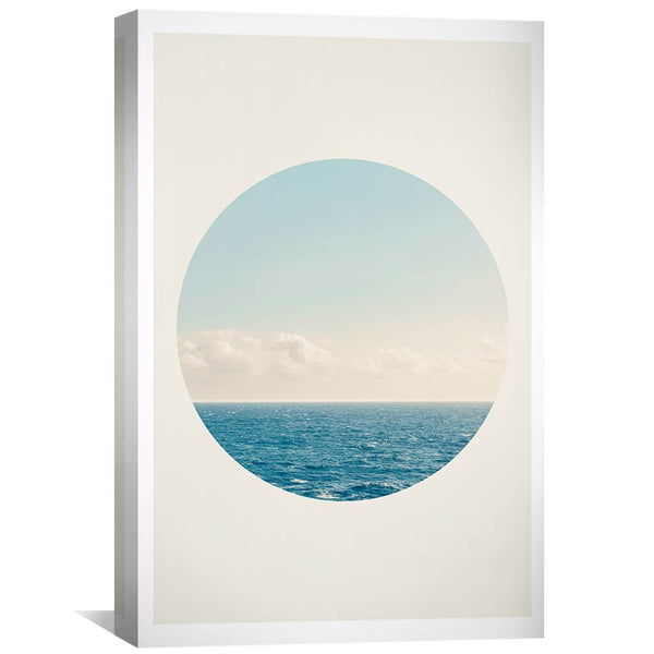 Ocean Horizon Canvas Art 30 x 45cm / Unframed Canvas Print Clock Canvas