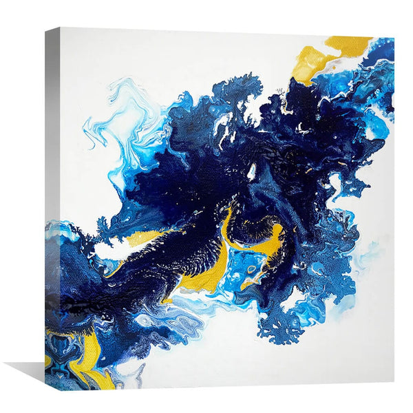 Ocean Magic Canvas Art 30 x 30cm / Unframed Canvas Print Clock Canvas