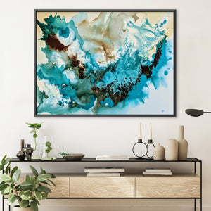 Ocean's Call II Canvas Art 45 x 30cm / Unframed Canvas Print Clock Canvas
