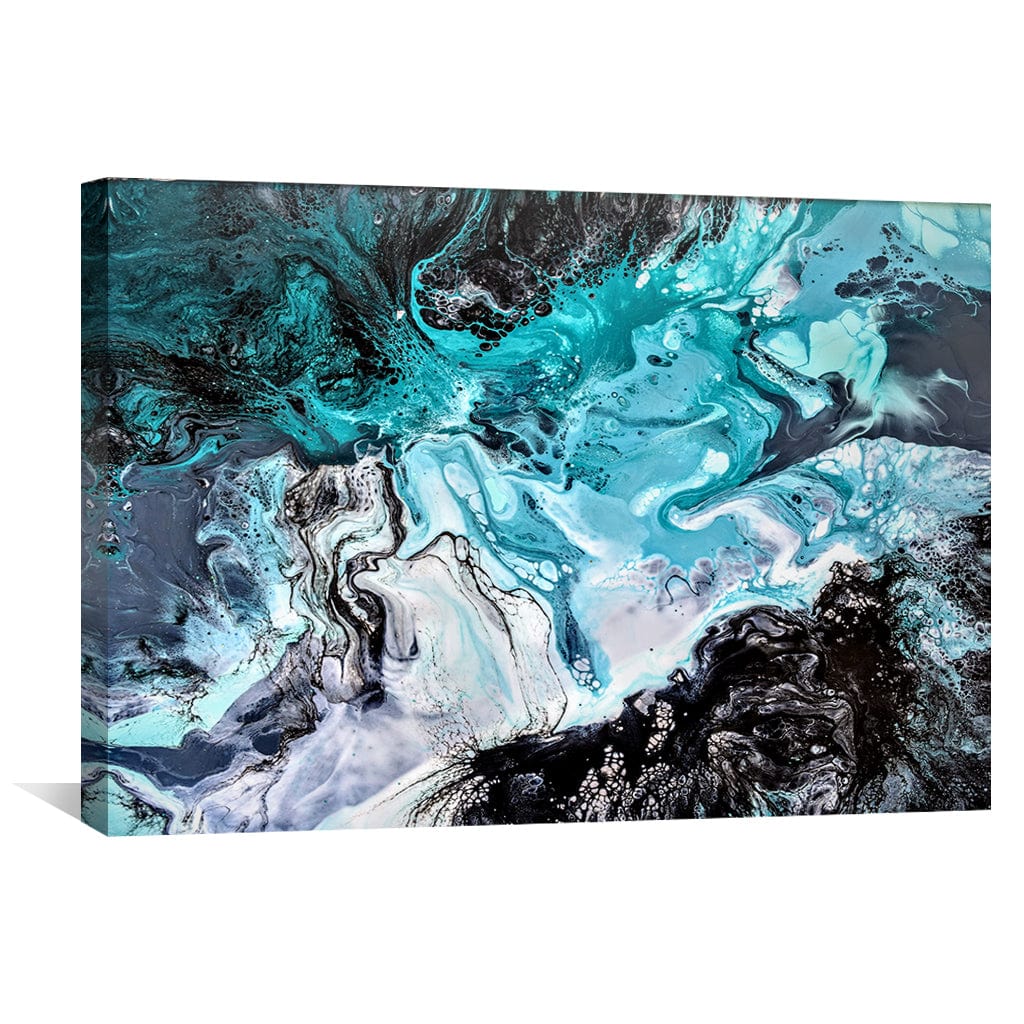 Oceanic Harmonies Canvas Art Clock Canvas