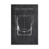 Old Fashioned Canvas Art Clock Canvas