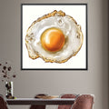 Omelette Canvas Art 30 x 30cm / Unframed Canvas Print Clock Canvas