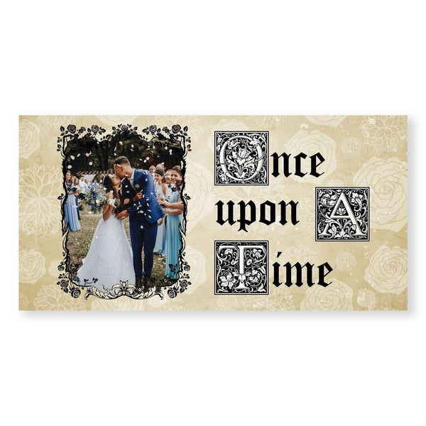 Once Upon a Time Canvas Art 50 x 25cm / Standard Gallery Wrap Clock Canvas