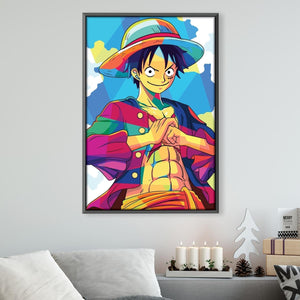One Piece Canvas Art Clock Canvas