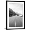 Open Road Print Art 30 x 45cm / Unframed Canvas Print Clock Canvas