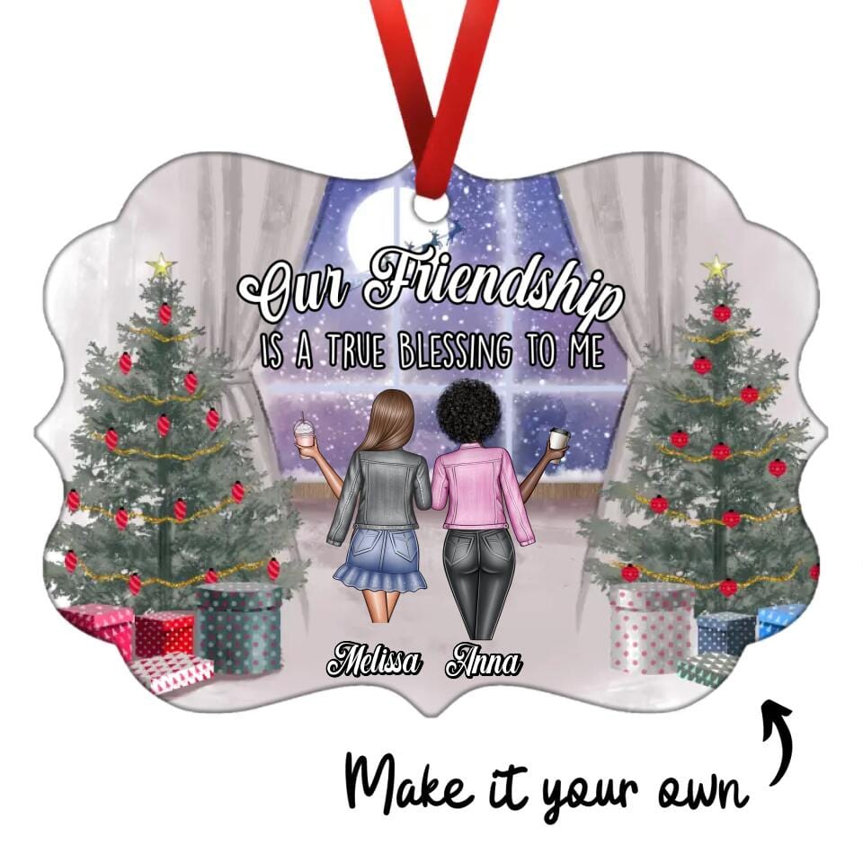 Our Friendship Is a Blessing Ornament product thumbnail