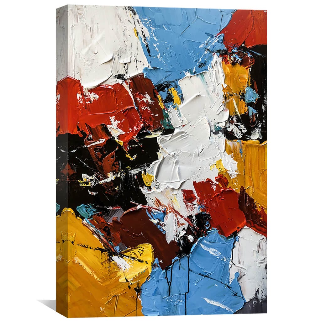 Paint Class Oil Painting Oil Clock Canvas