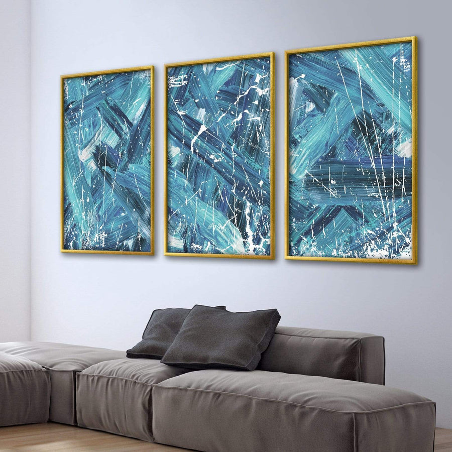 Painted Emotion Canvas Art Clock Canvas